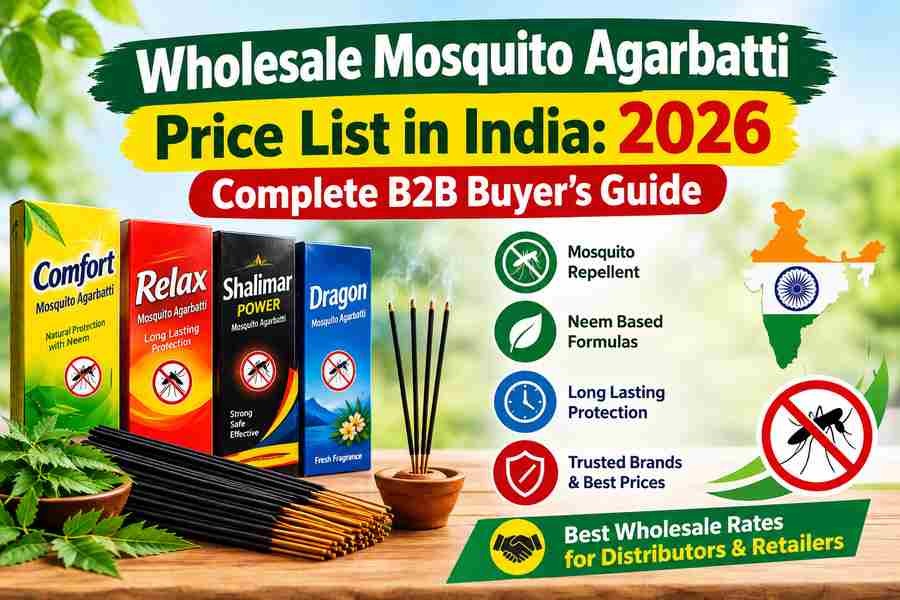 Wholesale Mosquito Agarbatti Price List
