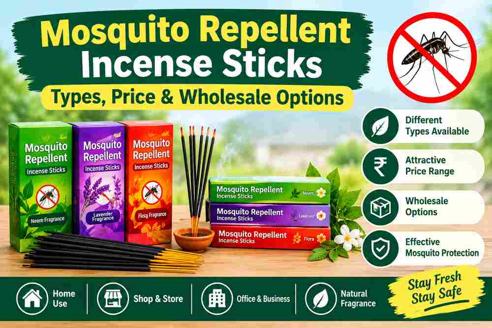 Mosquito Repellent Incense Sticks Types Price and Wholesale Options