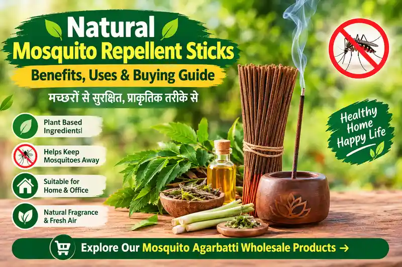  Natural Mosquito Repellent Sticks – Benefits and Buying Guide